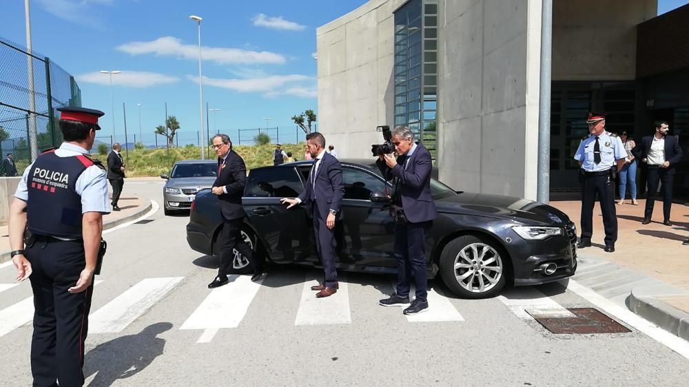 Torra visita Forcadell i Bassa