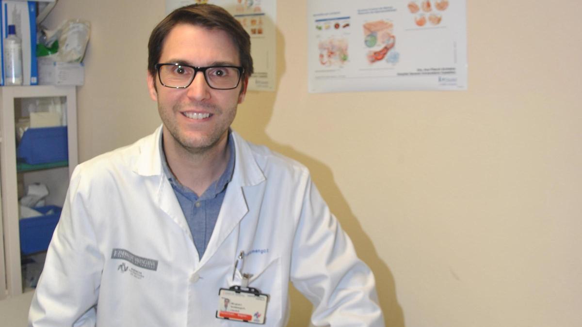 El doctor Miquel Armengot, dermatólogo responsable de la consulta de Melanoma del Hospital General de Castelló