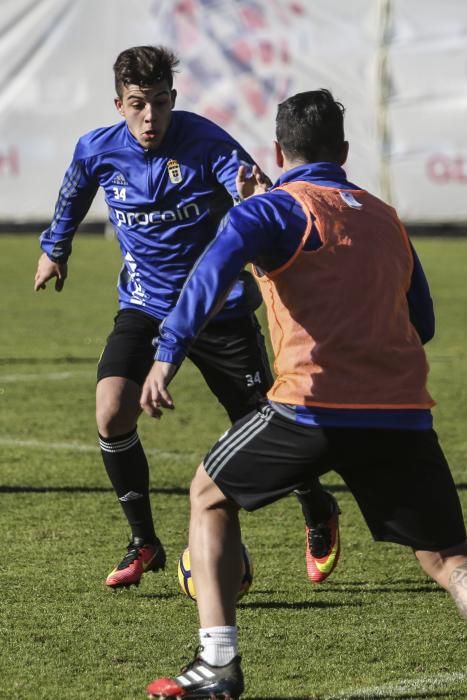 Entrenamiento del Real Oviedo