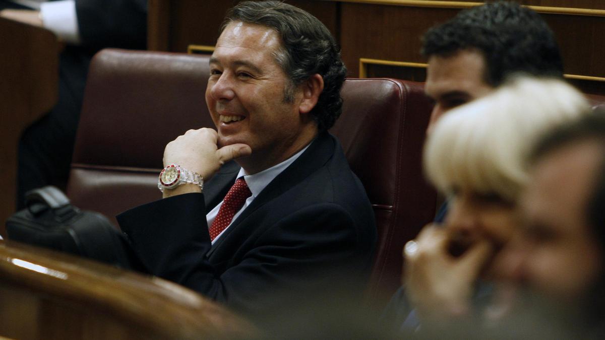 José María Michavila en el Congreso de los Diputados en 2009