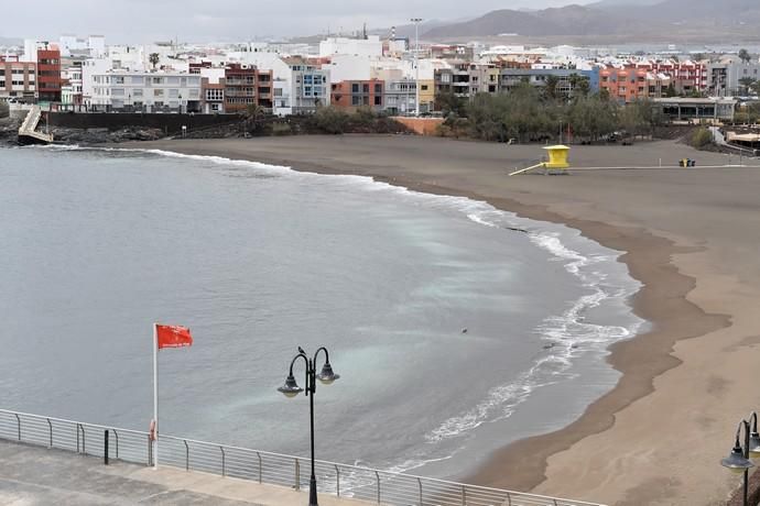 25-03-20 GRAN CANARIA. TELDE. TELDE. Recorrido por la ciudad de Telde para vera su desolación.   Fotos: Juan Castro.  | 25/03/2020 | Fotógrafo: Juan Carlos Castro