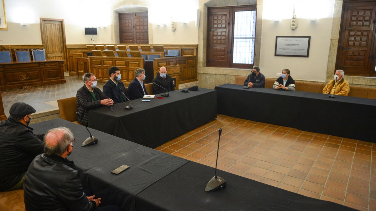 Reunión de Avepla con el alcalde y concejales.