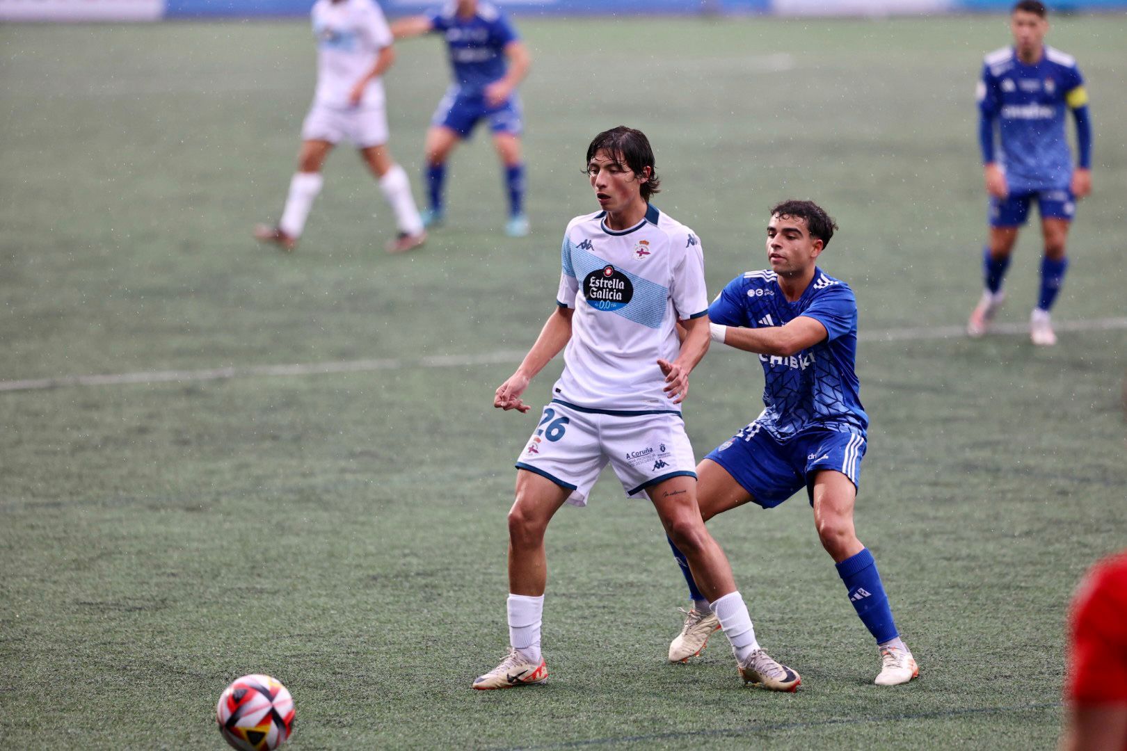 Así fue el partido entre el Covadonga y el Deportivo de La Coruña