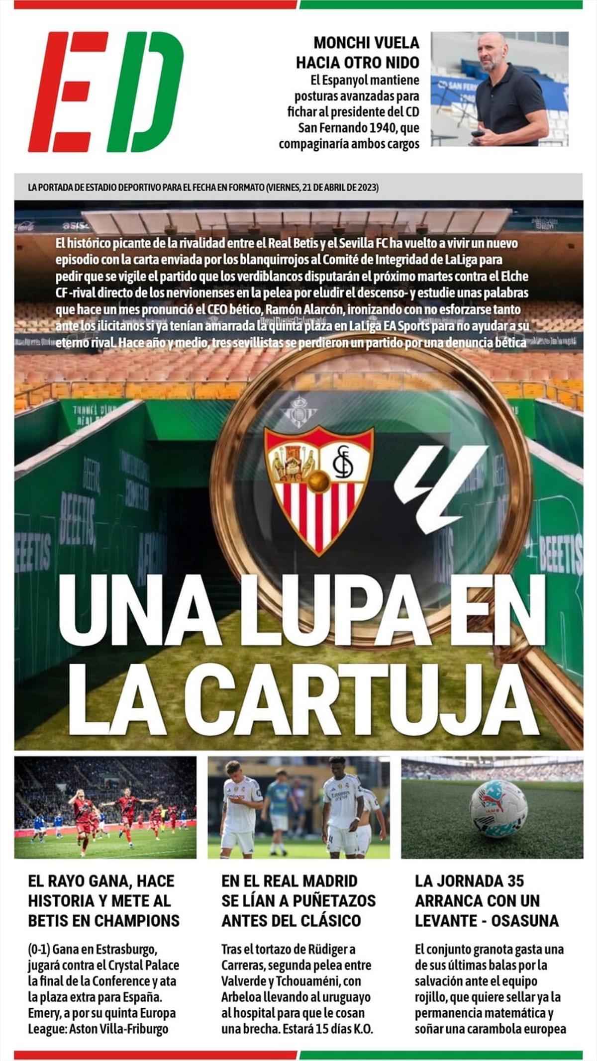 Las imágenes de las portadas de hoy