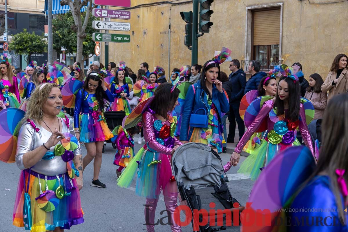 Los niños toman las calles de Cehegín en su desfile de Carnaval