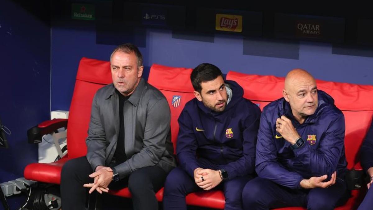 Hansi Flick sufrió y no pudo celebrar el pase a las semifinales