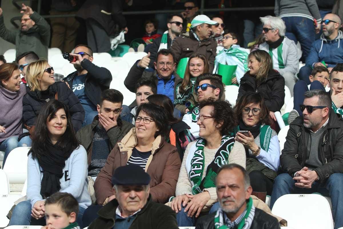 Así vivió la afición el empate del Córdoba ante el Oviedo