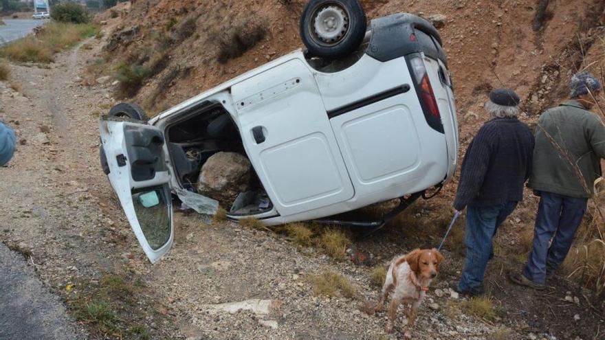 Accidente sin heridos en Cieza