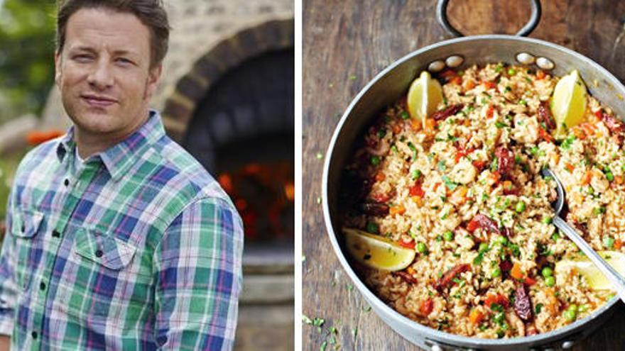 Jamie Oliver encén Twitter en afegir xoriço a la paella