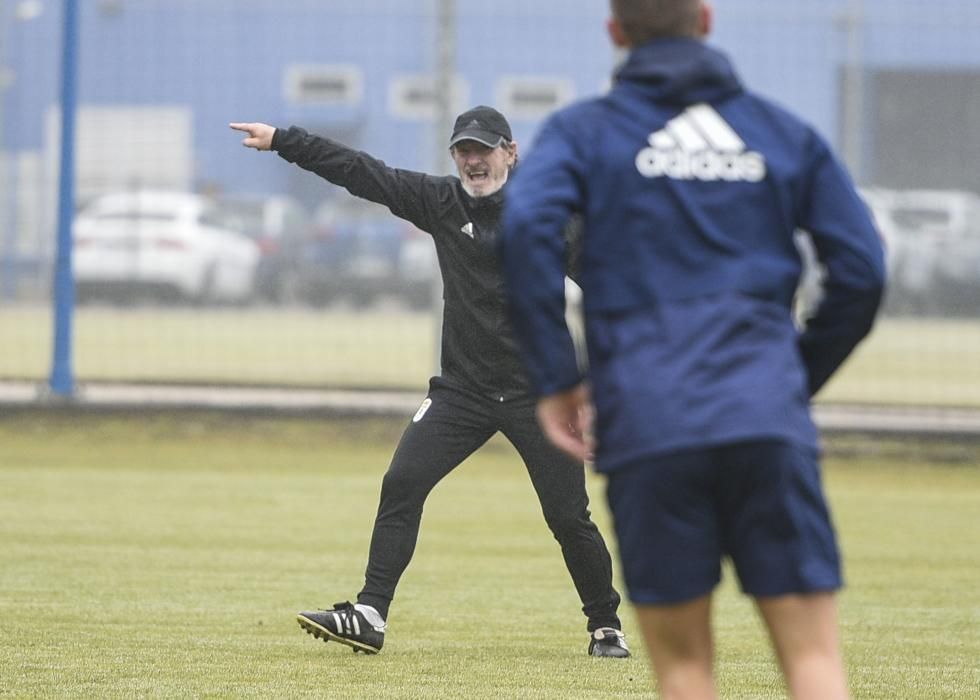 Entrenamiento del Real Oviedo