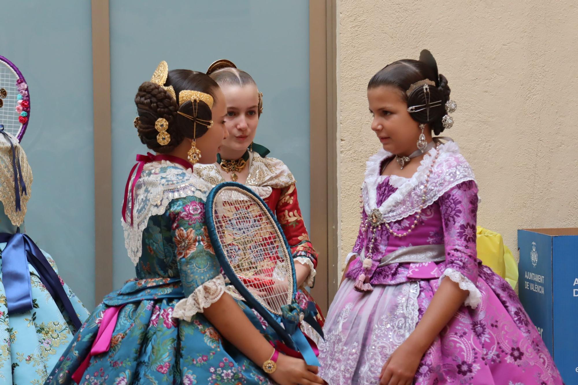La Batalla de Flores de las candidatas a Falleras Mayores de València