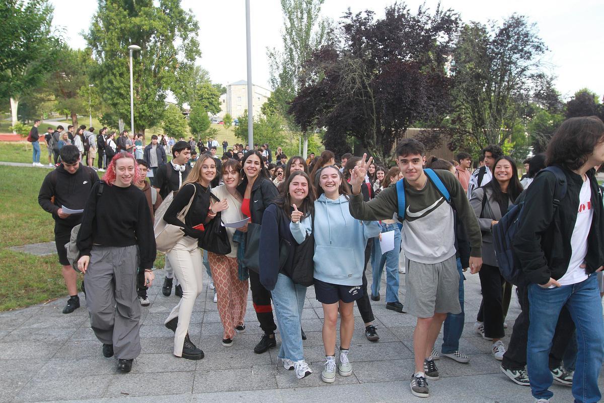 Más de un millar de estudiantes realizan las pruebas en el campus univeristario.