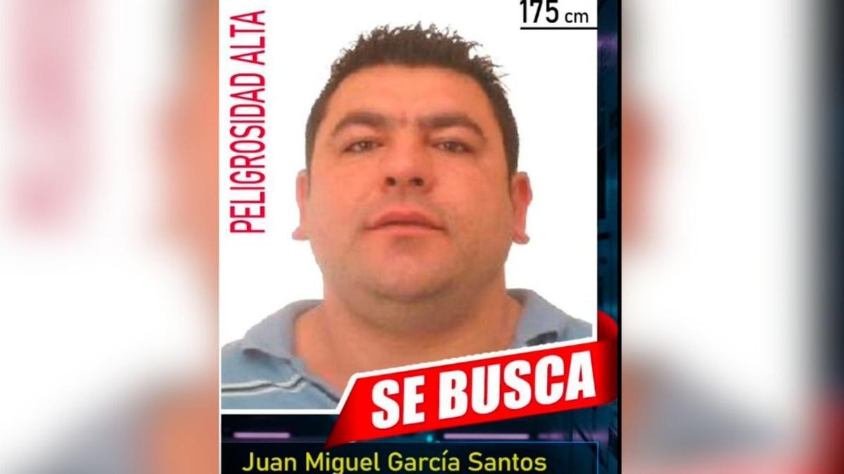 Fotografía publicada por la Policía Nacional sobre «Juanjo».