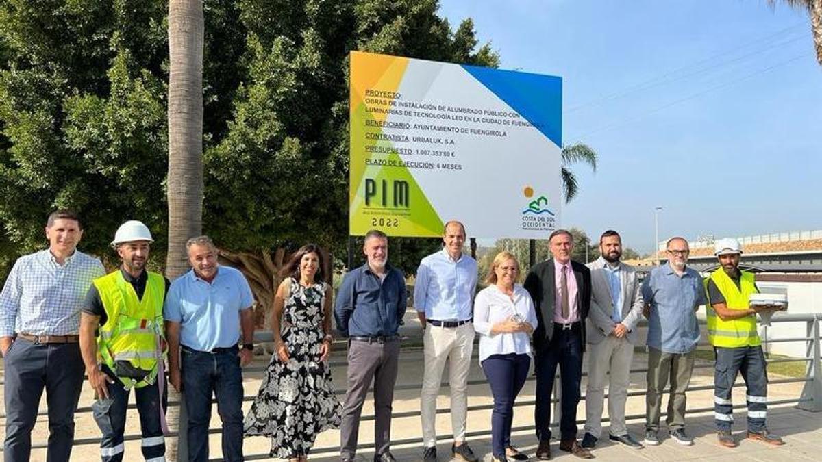 La Mancomunidad renovará un millar de farolas de Fuengirola.