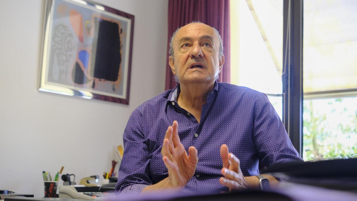 El presidente de la Federación Provincial de Asociaciones de Exportadores de Productos Hortofrutícolas de Las Palmas (Fedex), José Juan Bonny.