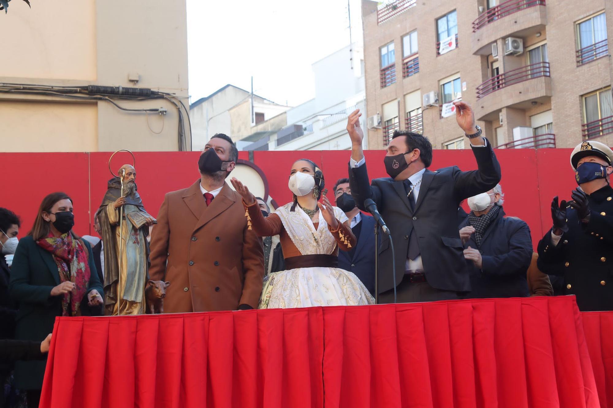 Carmen Martín asiste al regreso de Sant Antoni