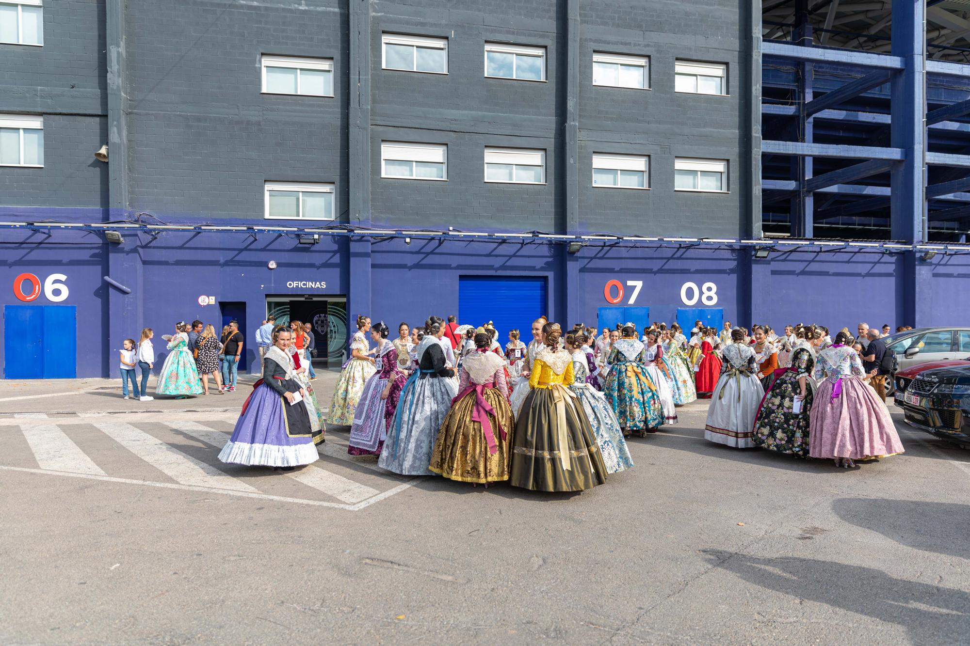 Visita de las candidatas al Ciutat de València