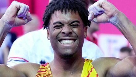 Thierno Diallo, con su sempiterna sonrisa, tanto en competiciones como fuera de ellas.