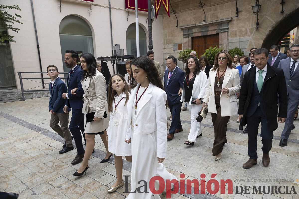 Coronación de los Reyes Cristianos y bendición de banderas del Bando Cristiano en Caravaca