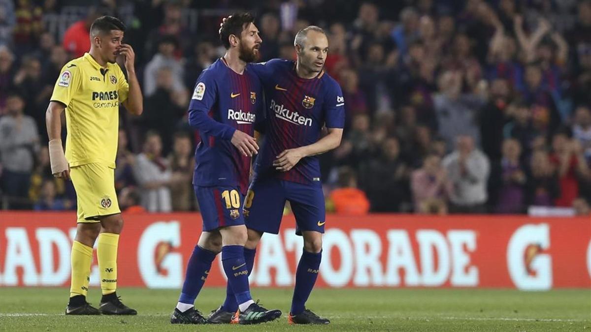 El Barça goleó al Villarreal en el Camp Nou (5-1)