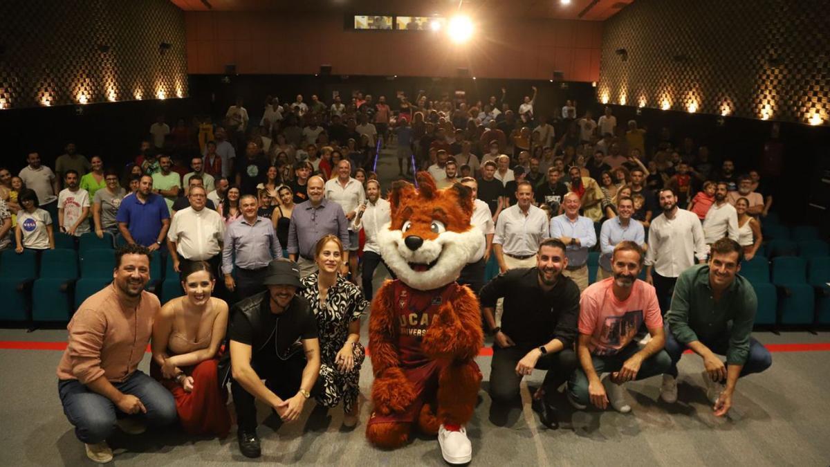 Un momento de la presentación del spot de la campaña de abonados en la Filmoteca.