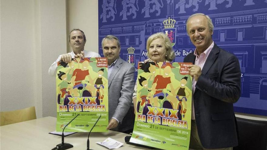 1.200 dorsales del Día de la Bicicleta en Badajoz se han repartido ya