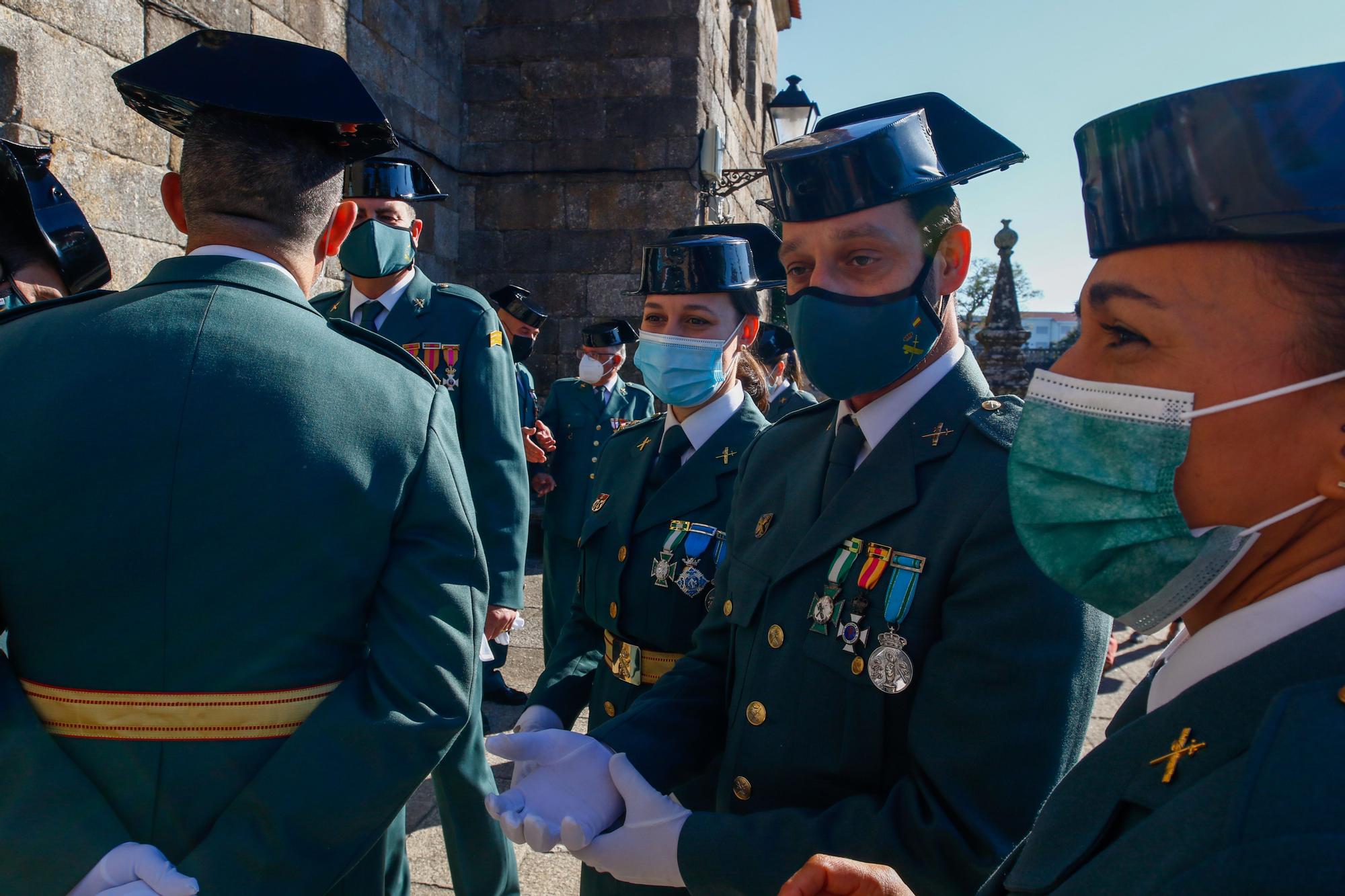 La Guardia Civil de Cambados rinde homenaje a su patrona