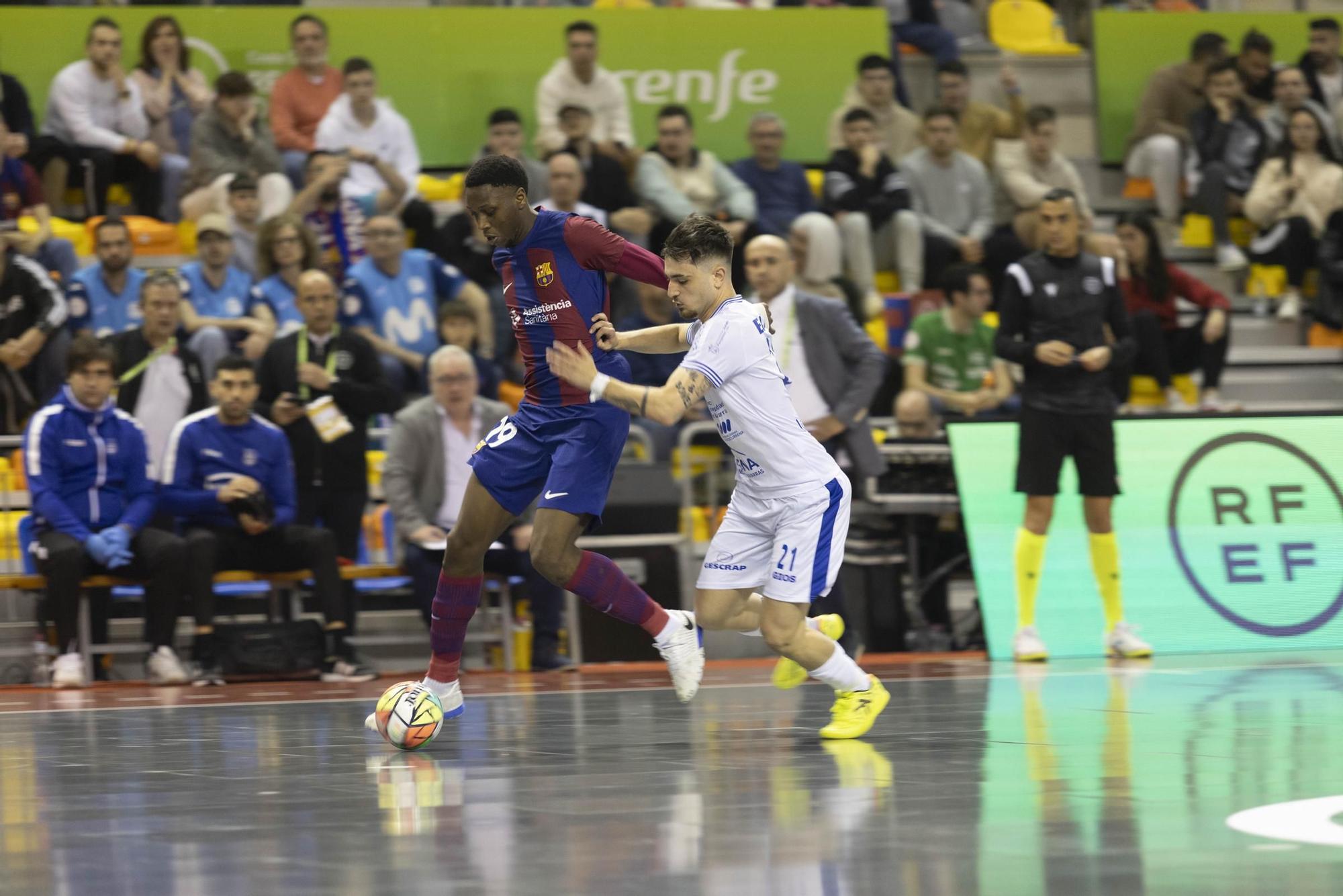 Las imágenes del Barça - Osasuna Magna en la Copa de España de Cartagena