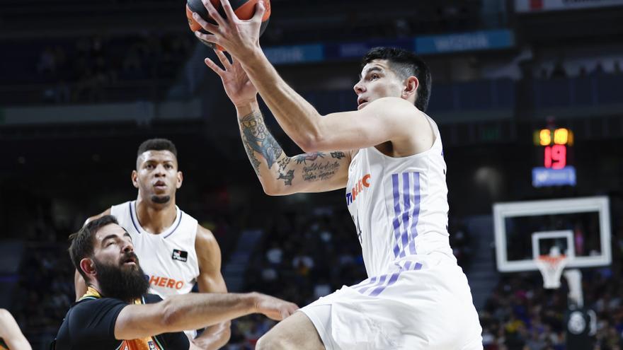 El Valencia BC se estrella contra la solidez del Real Madrid (79-62)