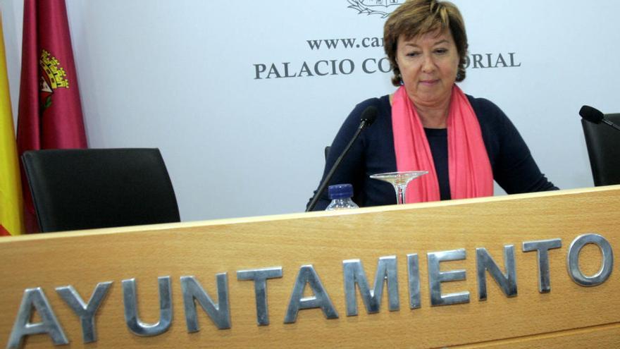 Pilar Barreiro, alcaldesa de Cartagena