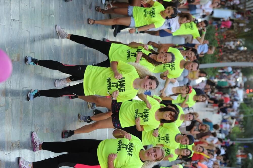 Zumba en la Avenida Libertad