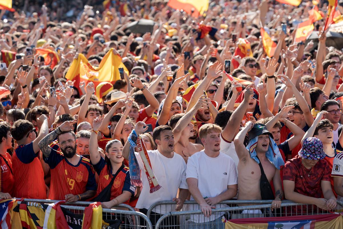 Madrid sigue la final del Mundial 2026 entre España y Argentina. Madrid sigue la final del Mundial 2026 entre España y Argentina.