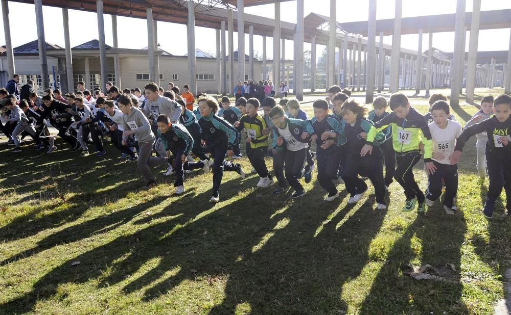 Cross escolar en Silleda: zancadas de convivencia