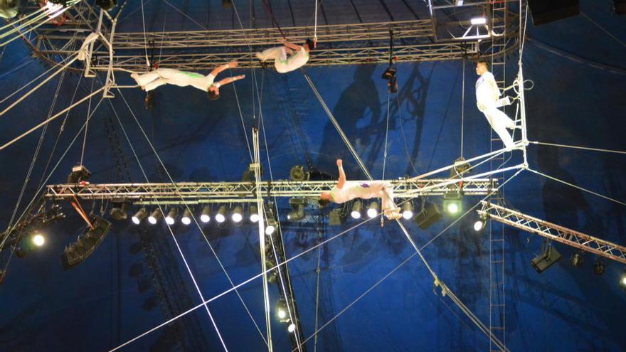 Una ctuació del Festival del Circ de Figueres.