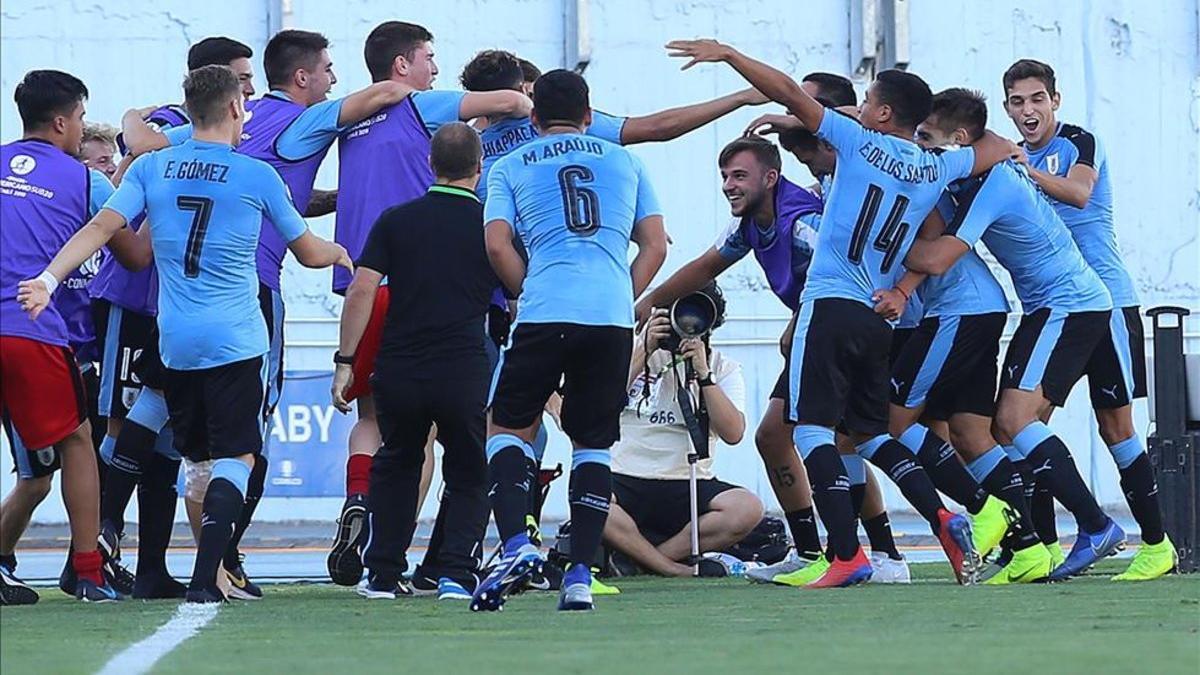 Uruguay logró una valiosa victoria frente a la selección de Brasil