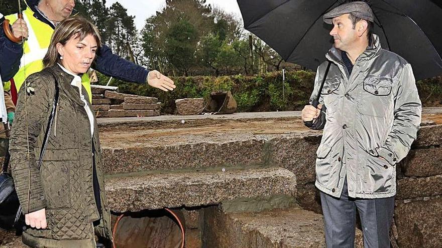 Luisa Piñeiro y Rafael Louzán en una imagen de archivo.   | // G.S.