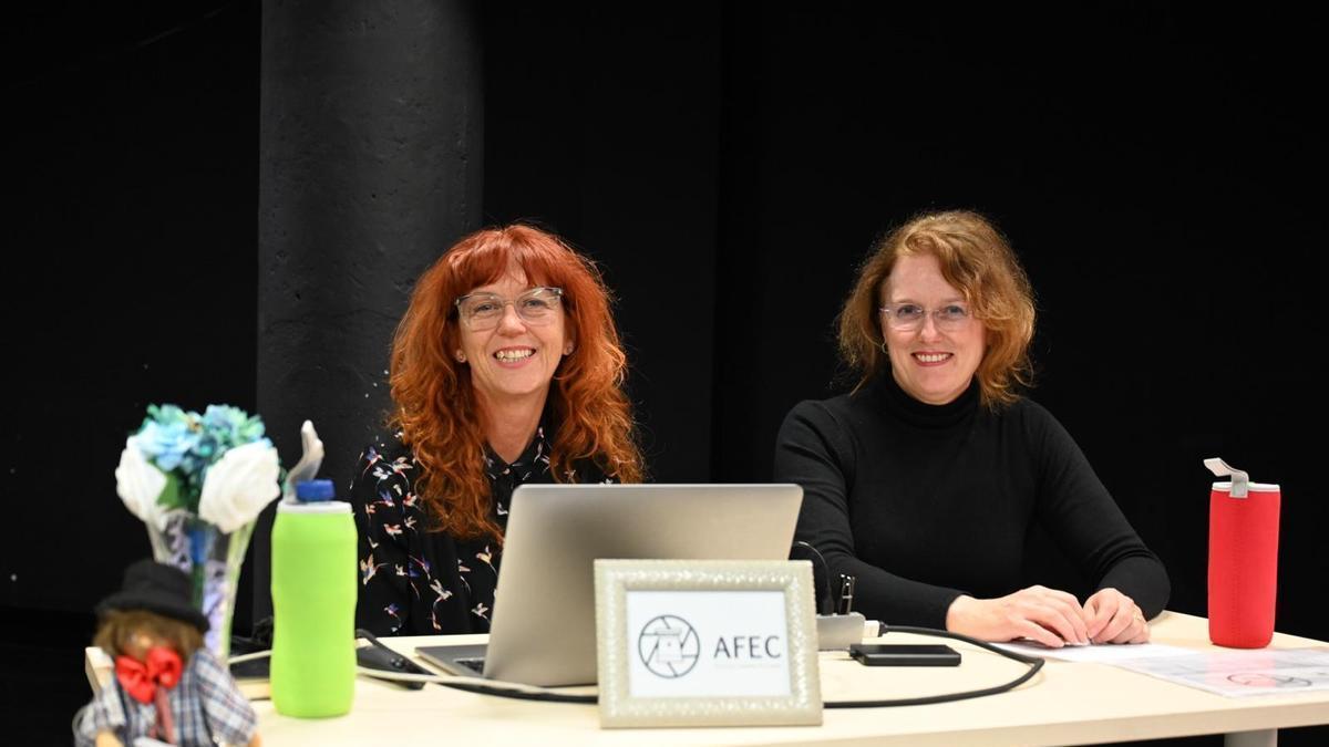 La fotoperiodista Pilar Cortés en la Casa de Cultura de El Campello