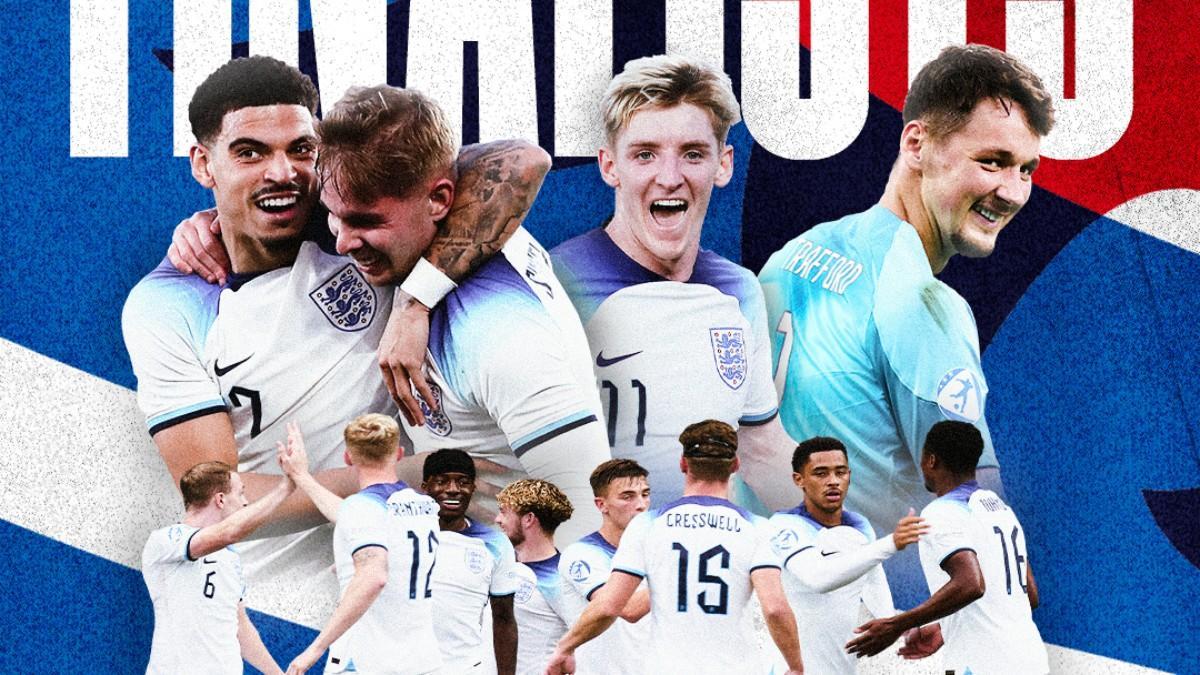 Inglaterra, finalista del Europeo Sub-21