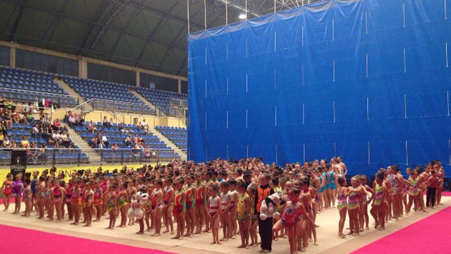 Más de 600 gimnastas de Gran Canaria brillan en la fase final
