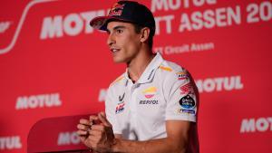 Márquez: «El meu compromís amb Honda és total i la prova és que soc aquí, fins i tot lesionat»