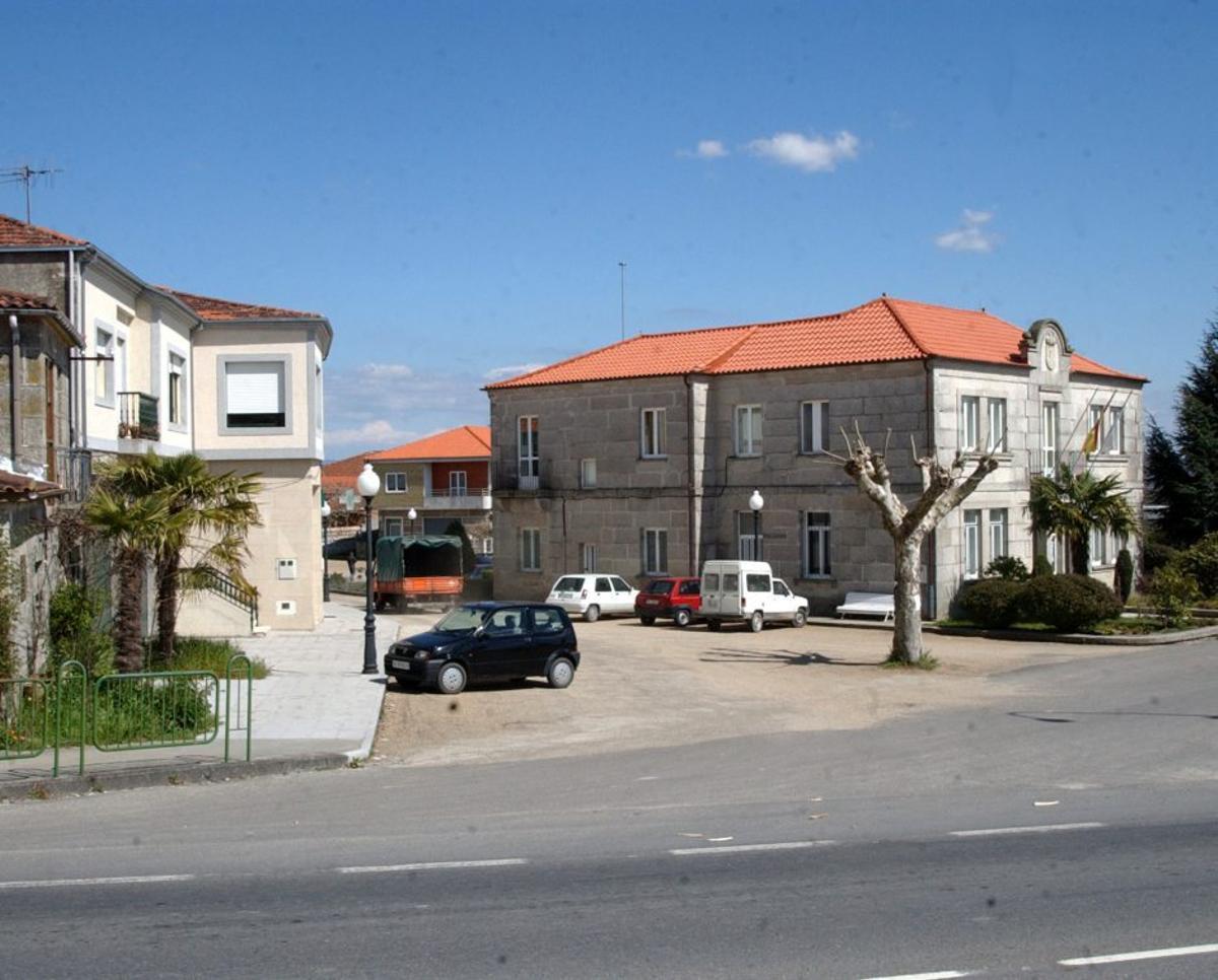 Vista de Sandiás en A Limia.  |  I.O.