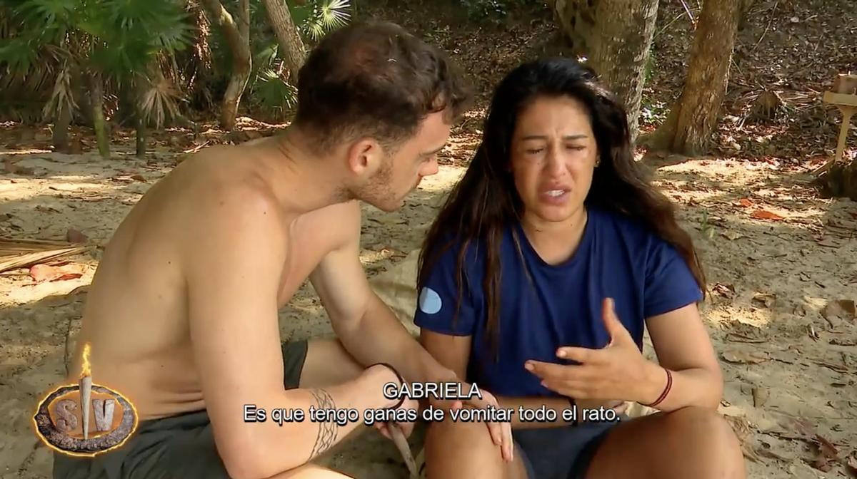 Gabriela Guillén ha provocado un gran susto en 'Supervivientes'