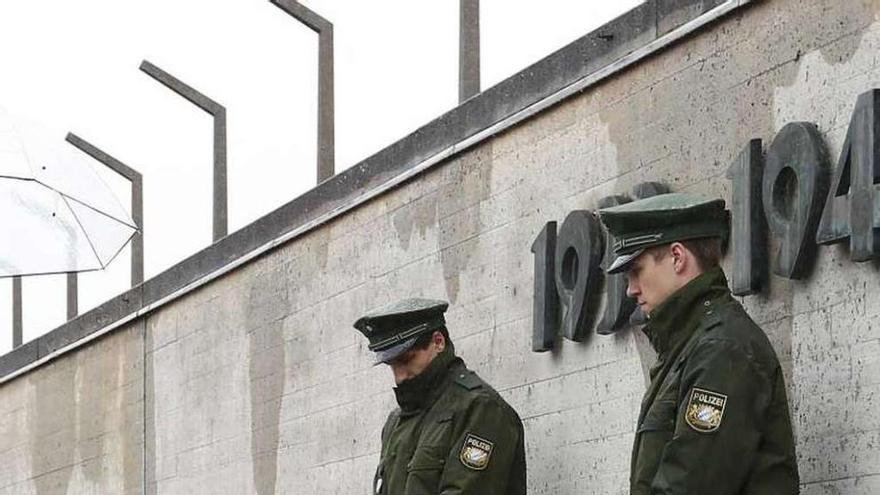 Primer discurso de una canciller en el campo de concentración de Dachau