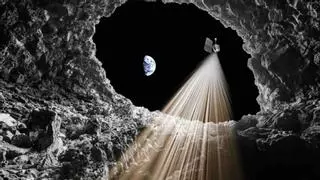 Confirman la existencia de un túnel subterráneo en la Luna