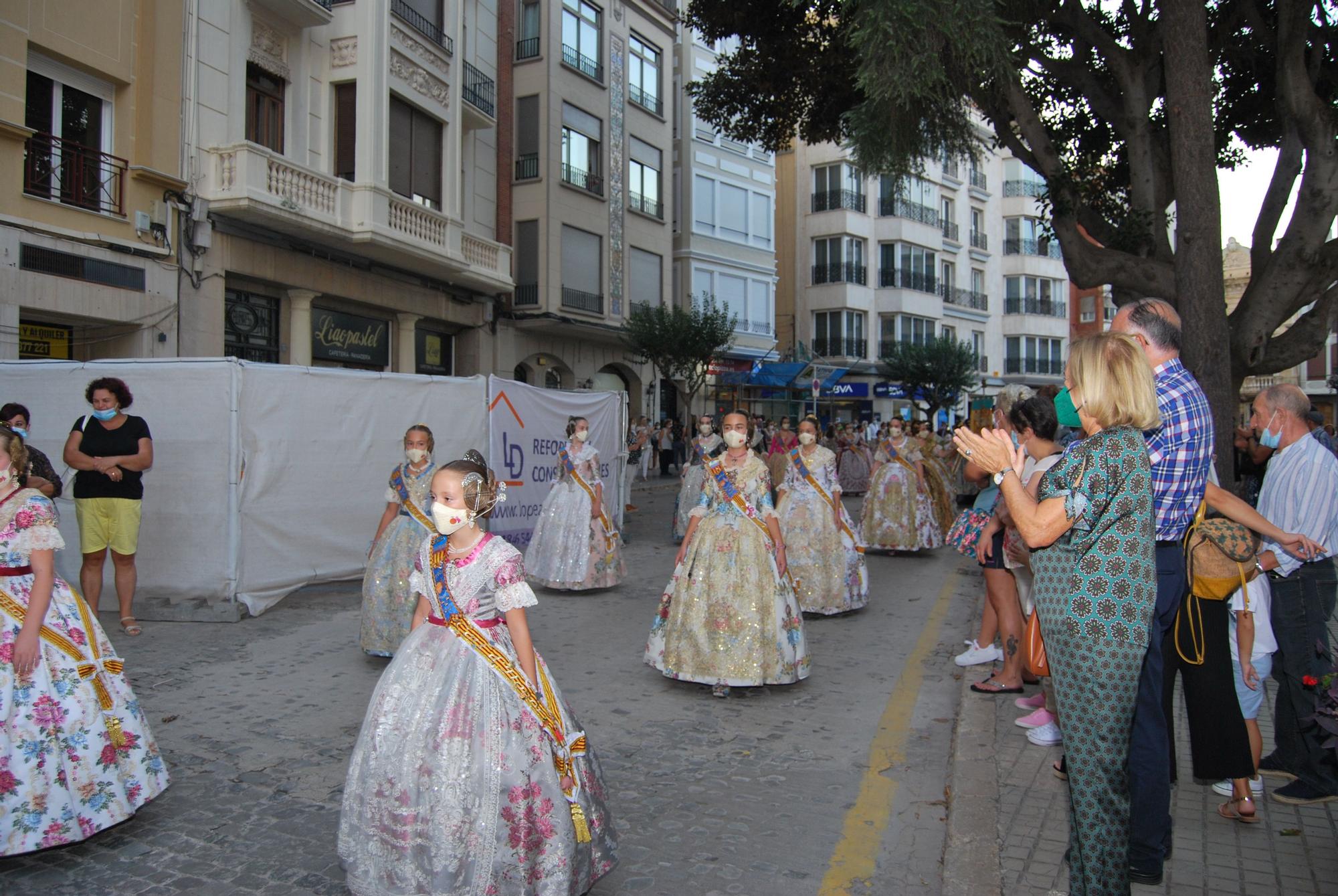 Acto de inauguración de las fiestas josefinas que se celebran del 8 al 12 de octubre en Burriana