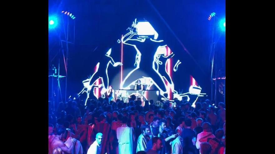 Vídeo: así fue la impresionante macrofiesta egipcia en sa Pedrera