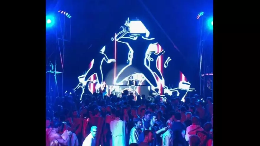 Vídeo: así fue la impresionante macrofiesta egipcia en sa Pedrera