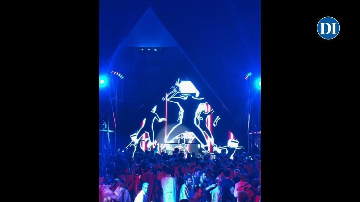 Vídeo: así fue la impresionante macrofiesta egipcia en sa Pedrera