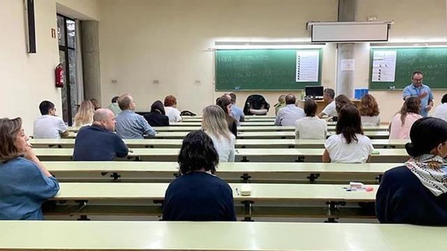 Aspirantes en un proceso selectivo del Principado.