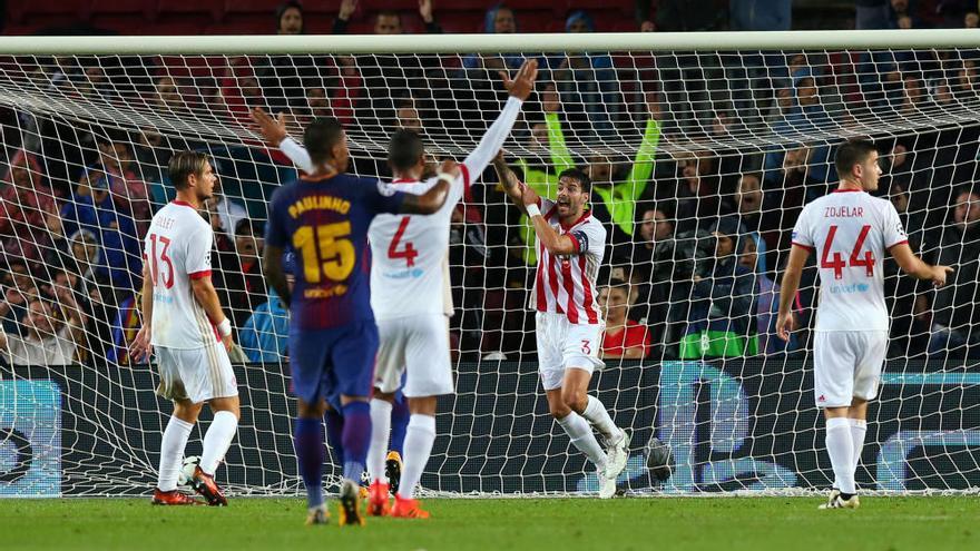 El Barcelona no encuentra rival en el Olympiacos